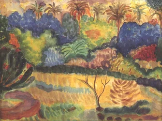 Tahitisch Landschap